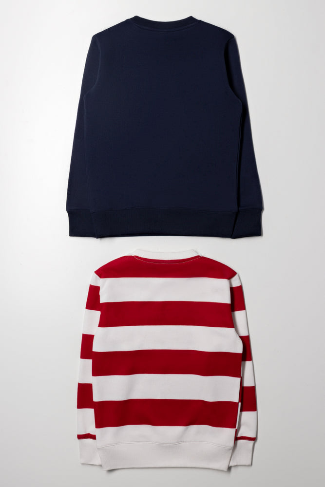 2 Pack Tracktops Navy And Red (3)