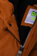 Hooded Parka Jacket Tan (1)