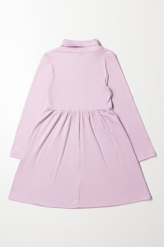 Mesh Dress Set Lilac (6)