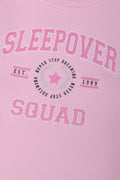 Flannel Pyjama Set Pink (1)