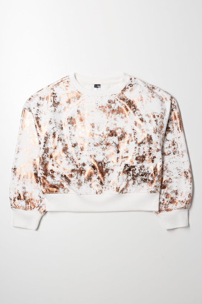 Crop Tracktop Cream