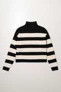 Stripe Jersey Black And White (2)