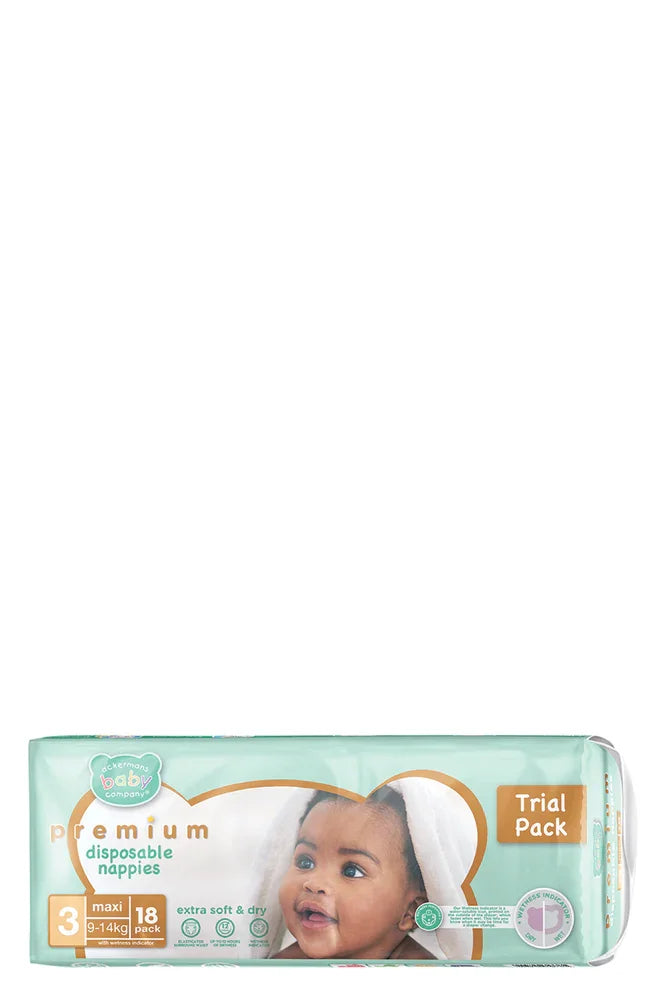 ABC Premium Maxi Nappies 18'S (1)