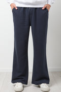Straight Leg Trackpants Navy (1)