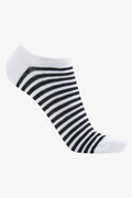 5 Pack Low Cut Socks Black, Grey And White (1)