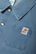 3 Piece Denim Shirt, Long Sleeve T-Shirt And Pants Set Multi (1)