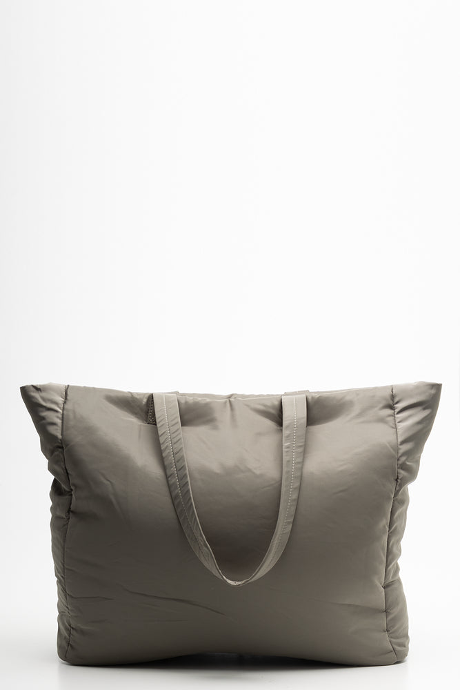 Quilted Shopper Bag Sage