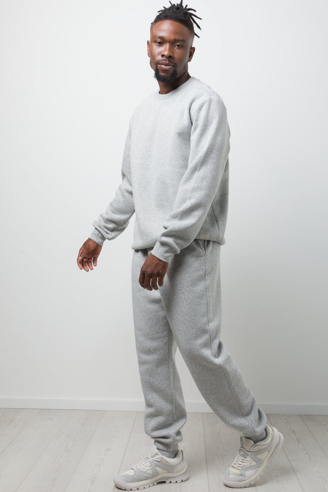 Crew Neck Tracktop Grey (1)