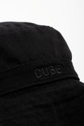 Frayed Bucket Hat Black (2)