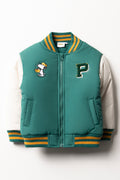 Snoopy Bomber Jacket Green