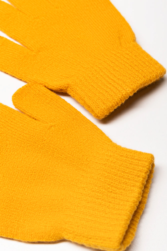 2 Piece Hat Set Yellow (2)