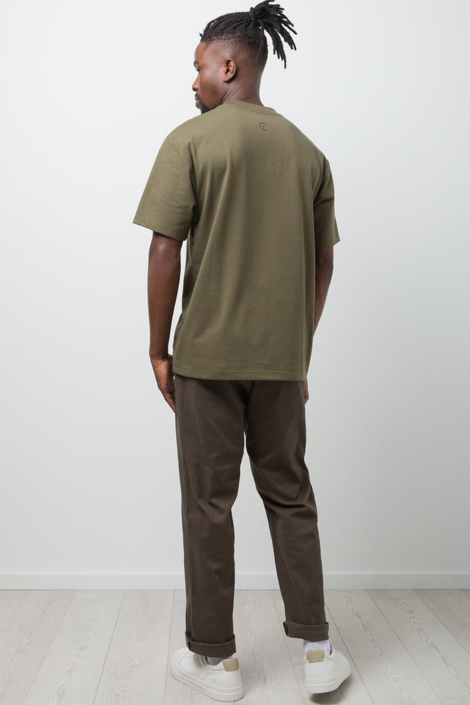 Relaxed Short Sleeve T-Shirt Green (2)