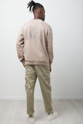 Crew Neck Tracktop Natural (2)