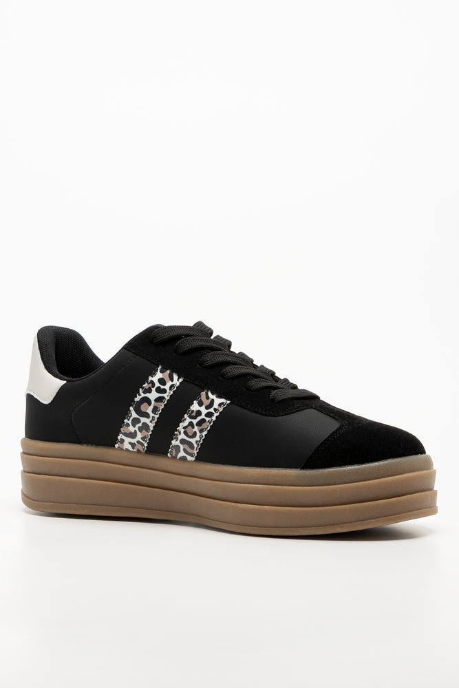 Platform Sneakers Black