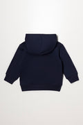 Sequin Hoodie Navy (2)