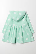 Hooded Dress Green (2)