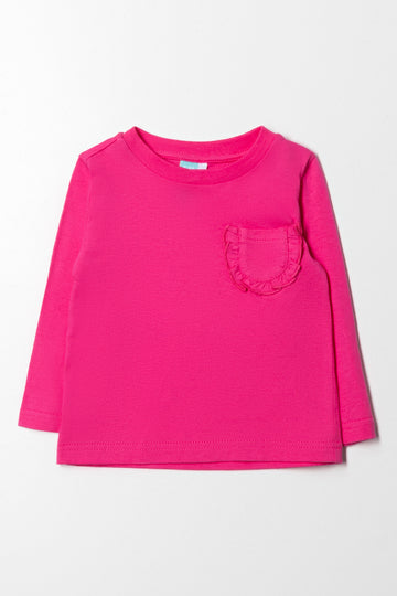 Long-Sleeve T-Shirt Pink