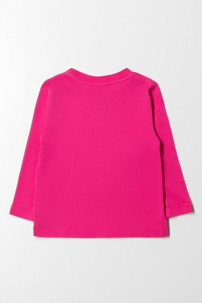 Long-Sleeve T-Shirt Pink (2)