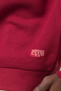 Crew Neck Tracktop Burgundy (3)