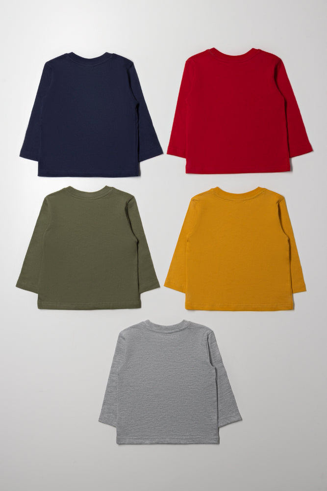 5 Pack T-Shirts Multi (2)