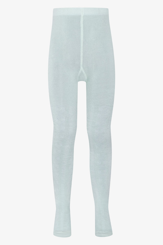 2 Pack Tights Natural And Blue (2)