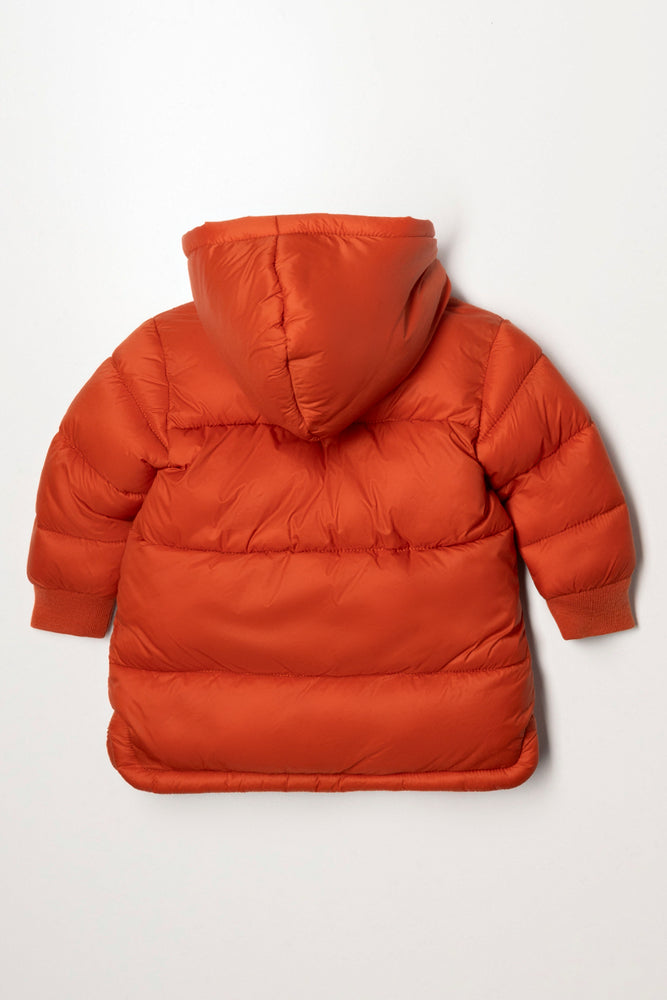 Puffer Jacket Orange (2)