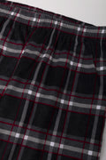 Long Sleeve Pyjama Red & Black (2)