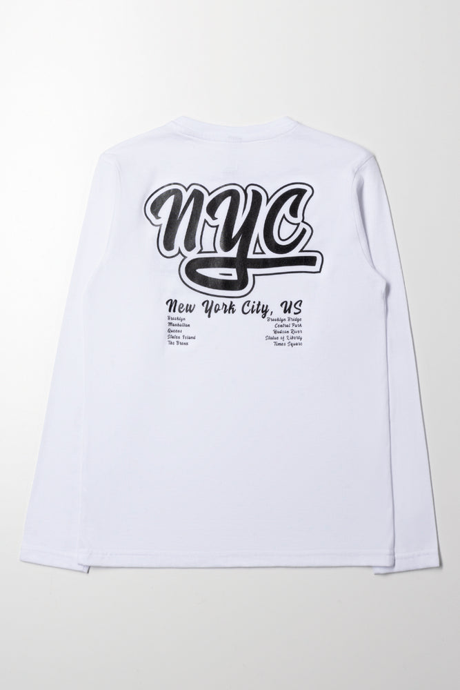 Long Sleeve T-Shirt White (2)