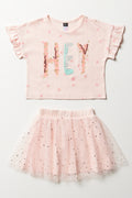 Tutu Skirt Set Pink