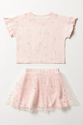 Tutu Skirt Set Pink (3)