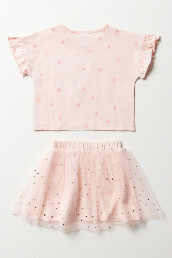 Tutu Skirt Set Pink (3)