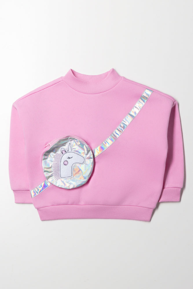 Unicorn Bag Tracktop Pink