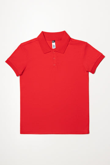 Short Sleeve Golfer Red
