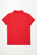 Short Sleeve Golfer Red (2)