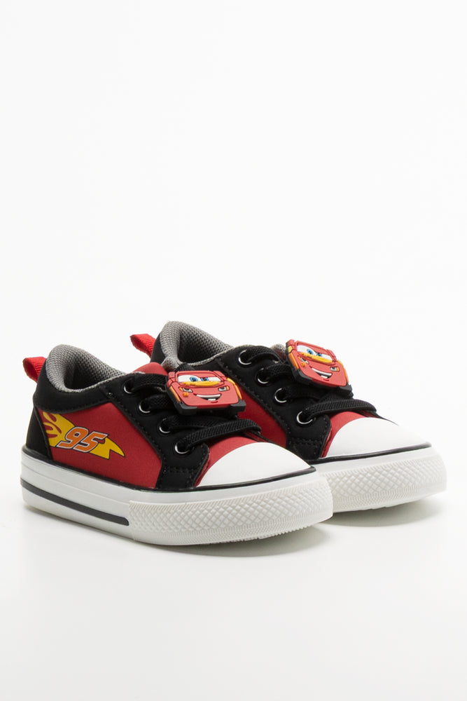 Cars Sneakers Black And Red