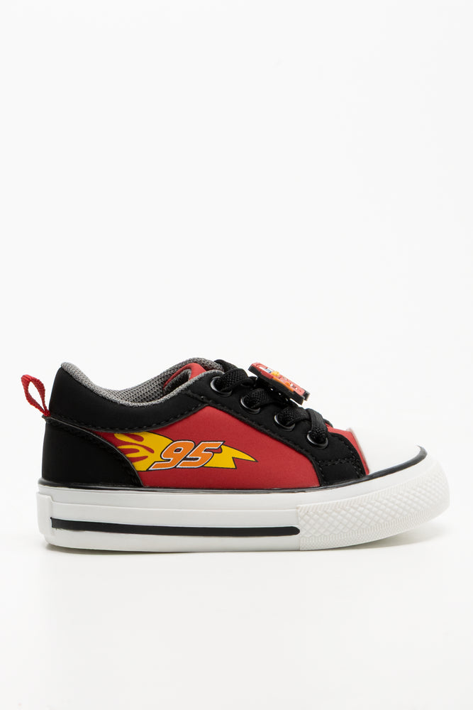 Cars Sneakers Black And Red (1)