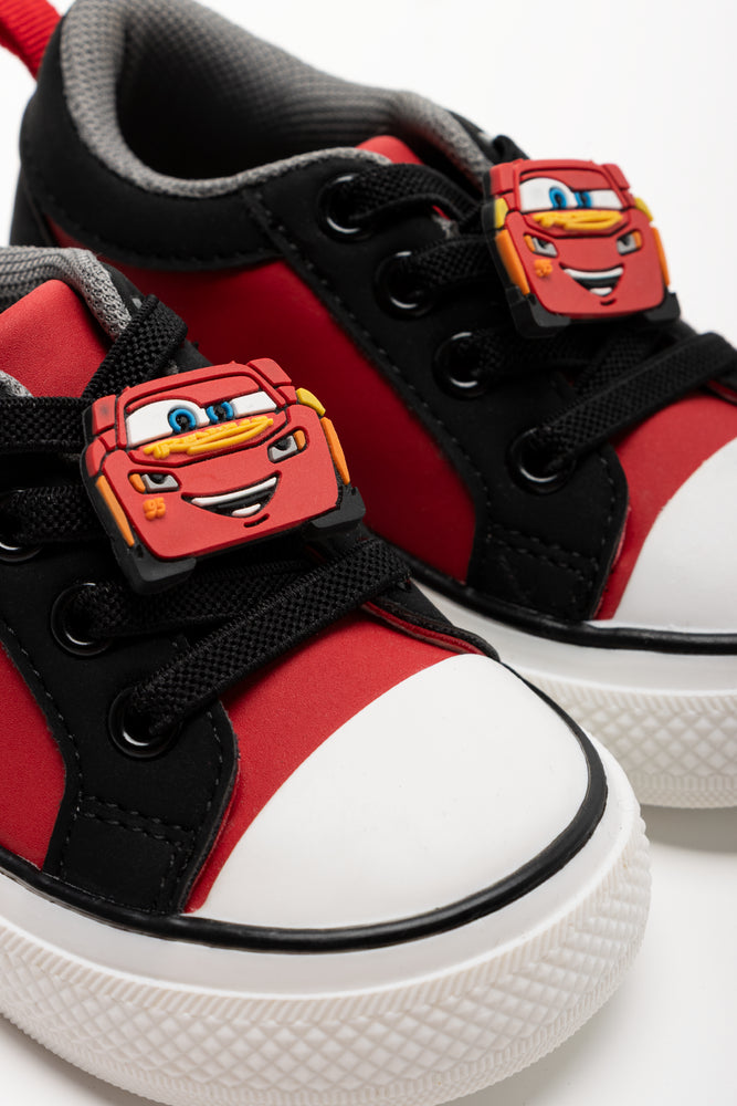 Cars Sneakers Black And Red (2)