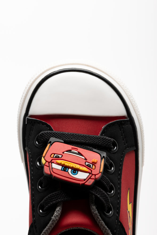 Cars Sneakers Black And Red (4)