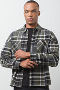 Flannel Shirt Green