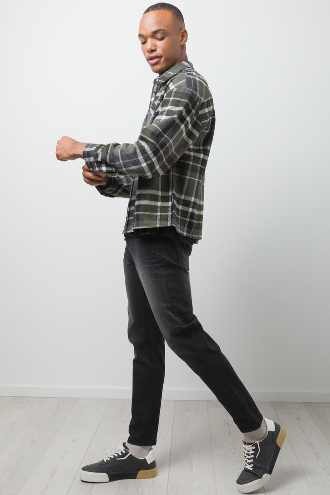Flannel Shirt Green