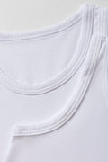 Sleeveless Vest White (1)