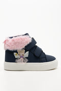 Bunny High Top Sneakers Navy (1)