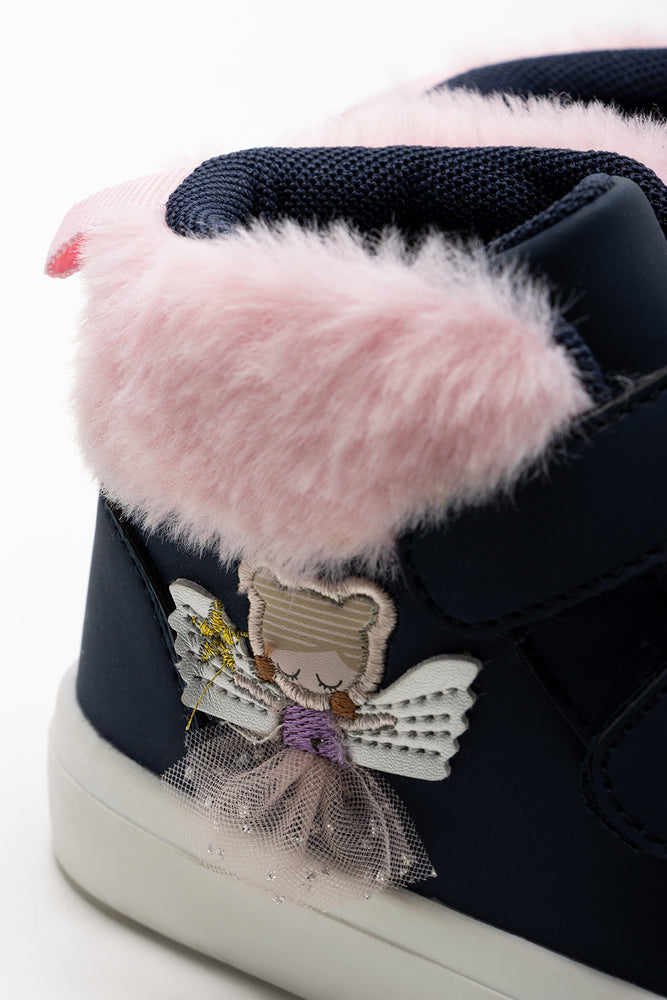 Bunny High Top Sneakers Navy (3)