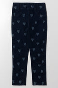 Heart Jeggings Dark Blue (1)