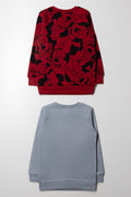 2 Pack Minnie Mouse Grey And Red (3)