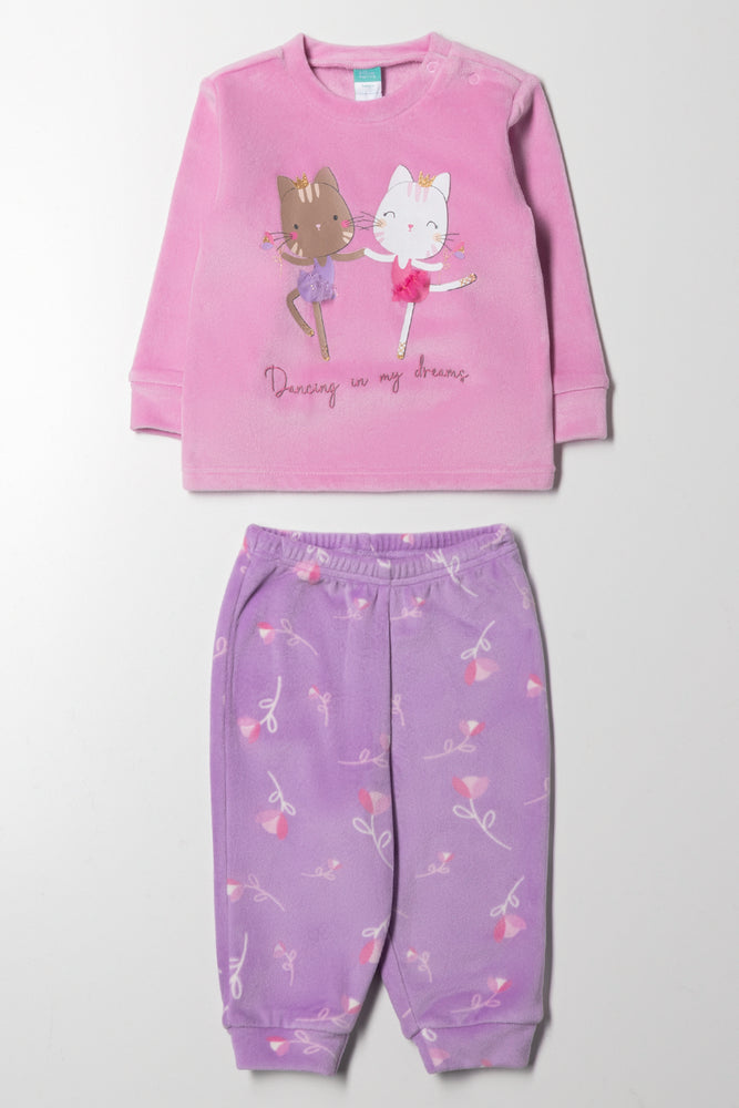 Ballerina Kitty's Pyjama Set Lilac