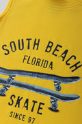 2 Pack Vests Navy And Yellow (2)