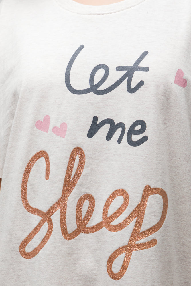 Let Me Sleep Sleepshirt Natural (3)