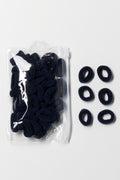 50 Pack Navy Hair Rings