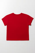 Short Sleeve T-Shirt Red (2)